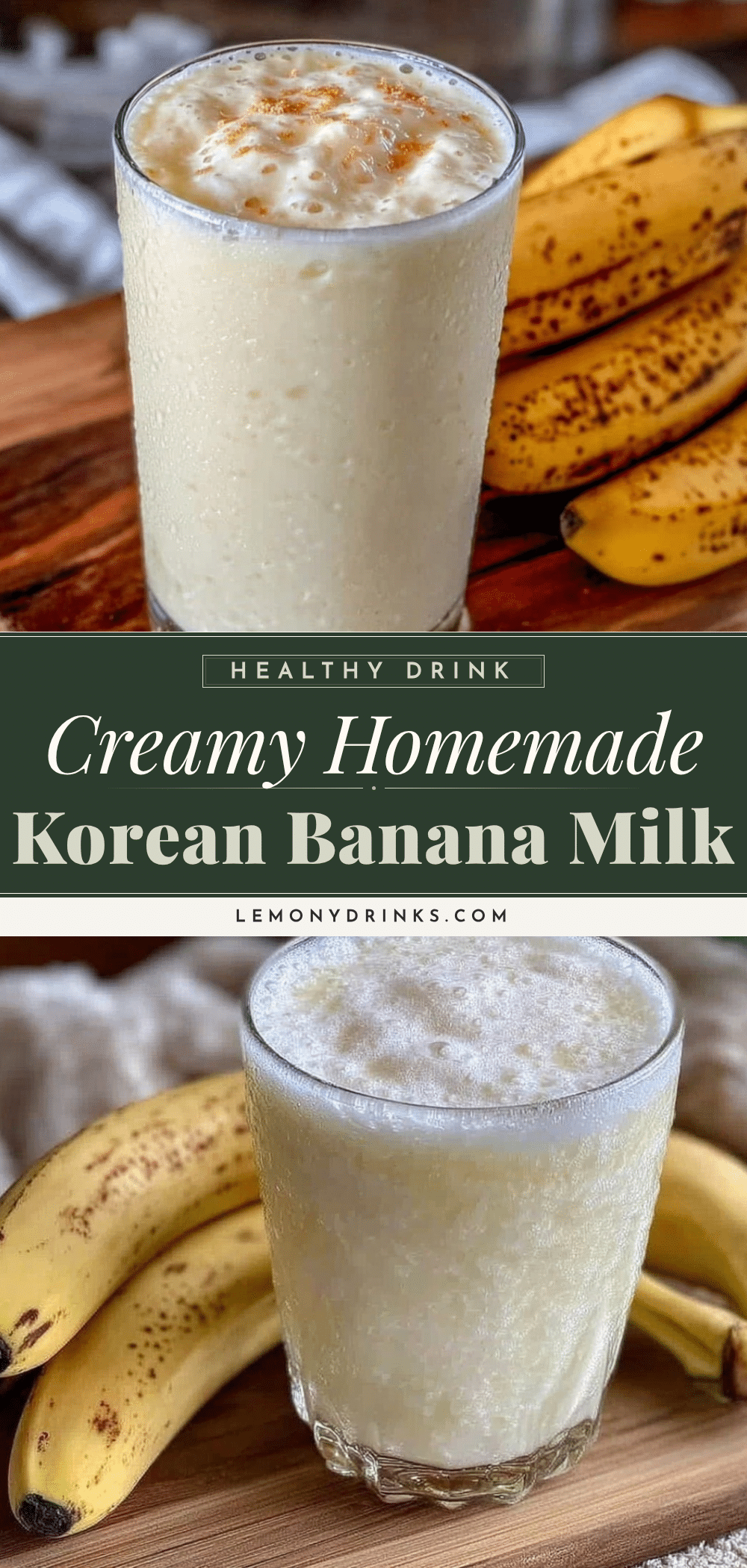 creamy korean banana milk recipe