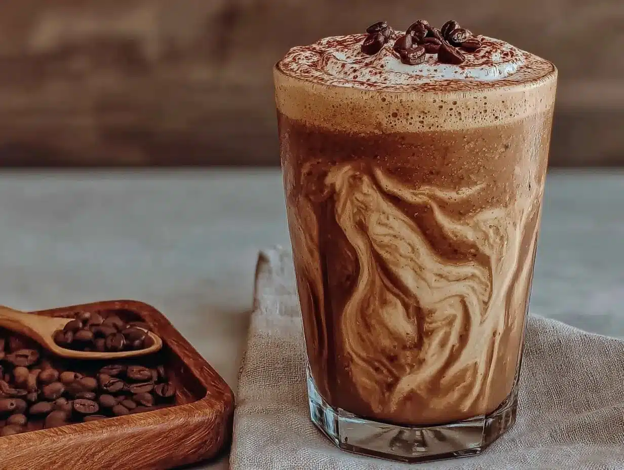 creamy protein coffee shake preparation steps