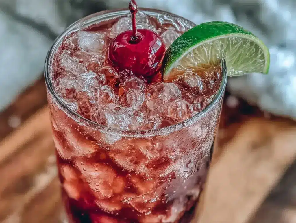 Dirty Shirley Temple Cocktail - featured image