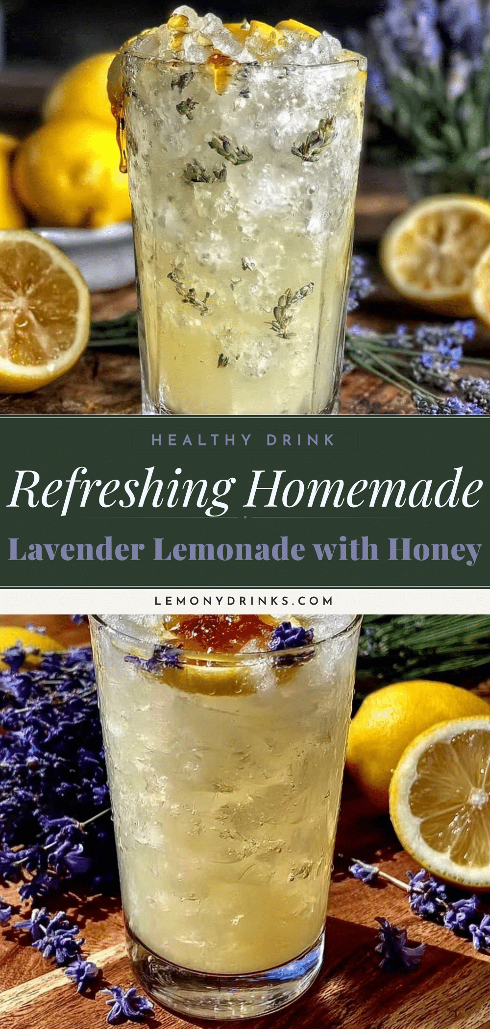 fresh homemade lavender lemonade recipe