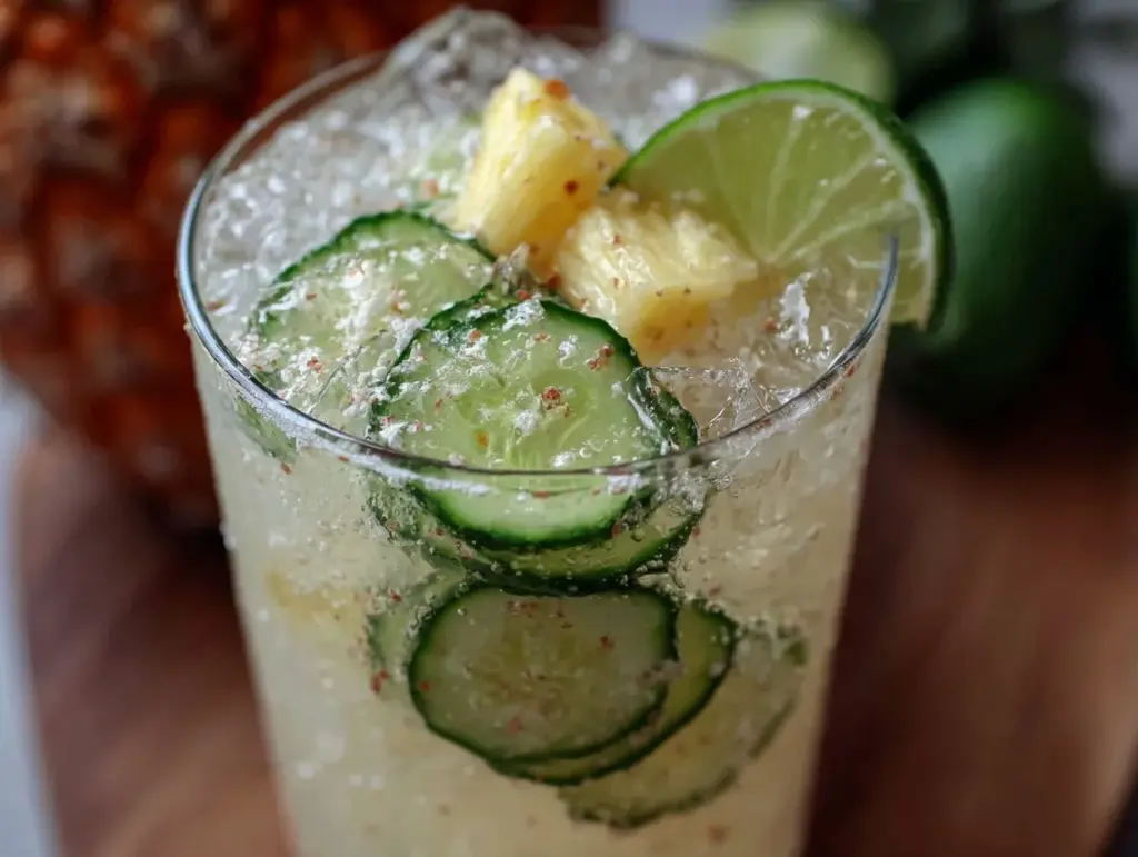 Fresh Pineapple Cucumber Agua Fresca - featured image