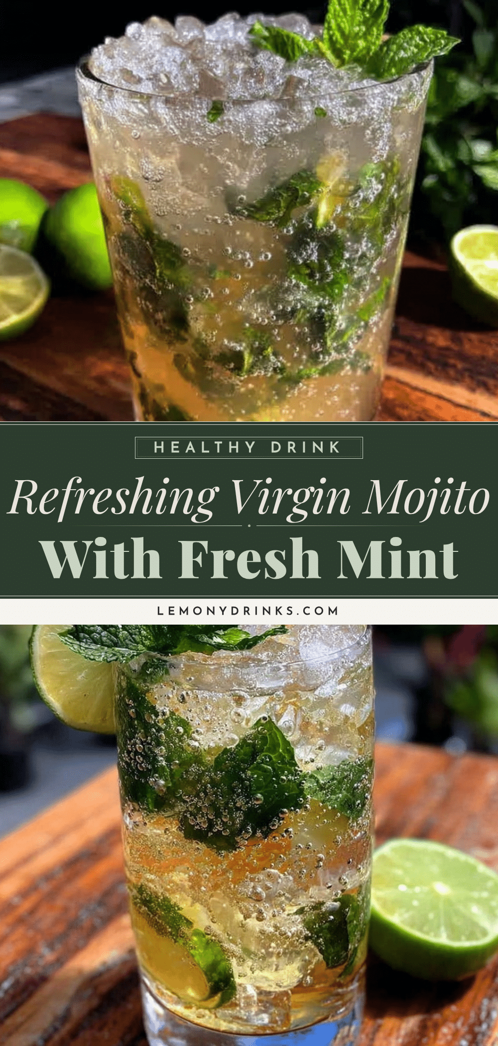 fresh virgin mojito mocktail recipe