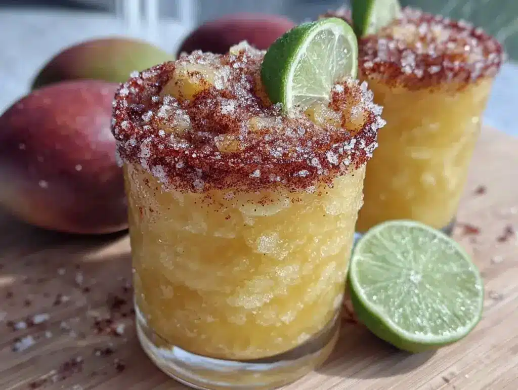 frozen mango margarita - featured image