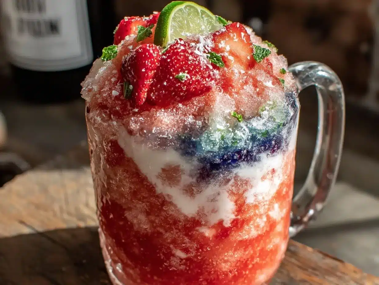 frozen strawberry daiquiri pitcher preparation steps