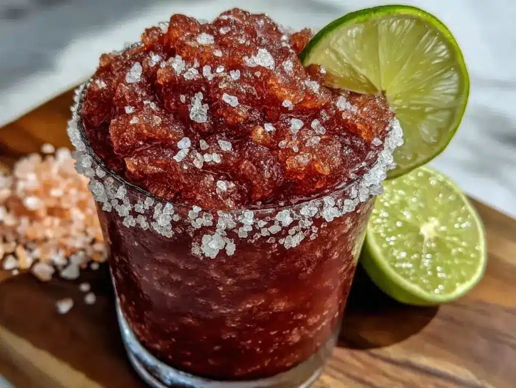frozen watermelon slushie - featured image