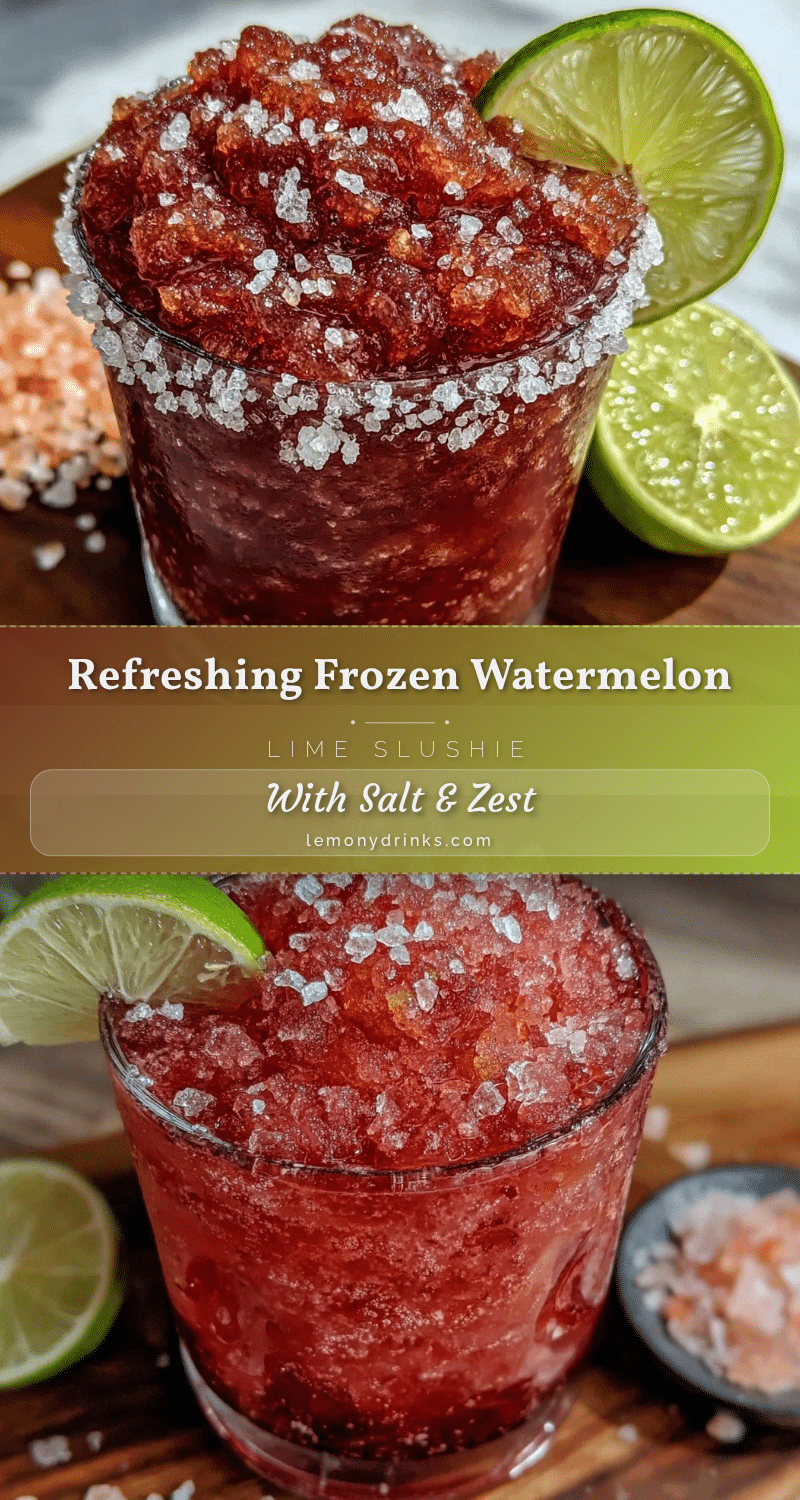 frozen watermelon slushie recipe
