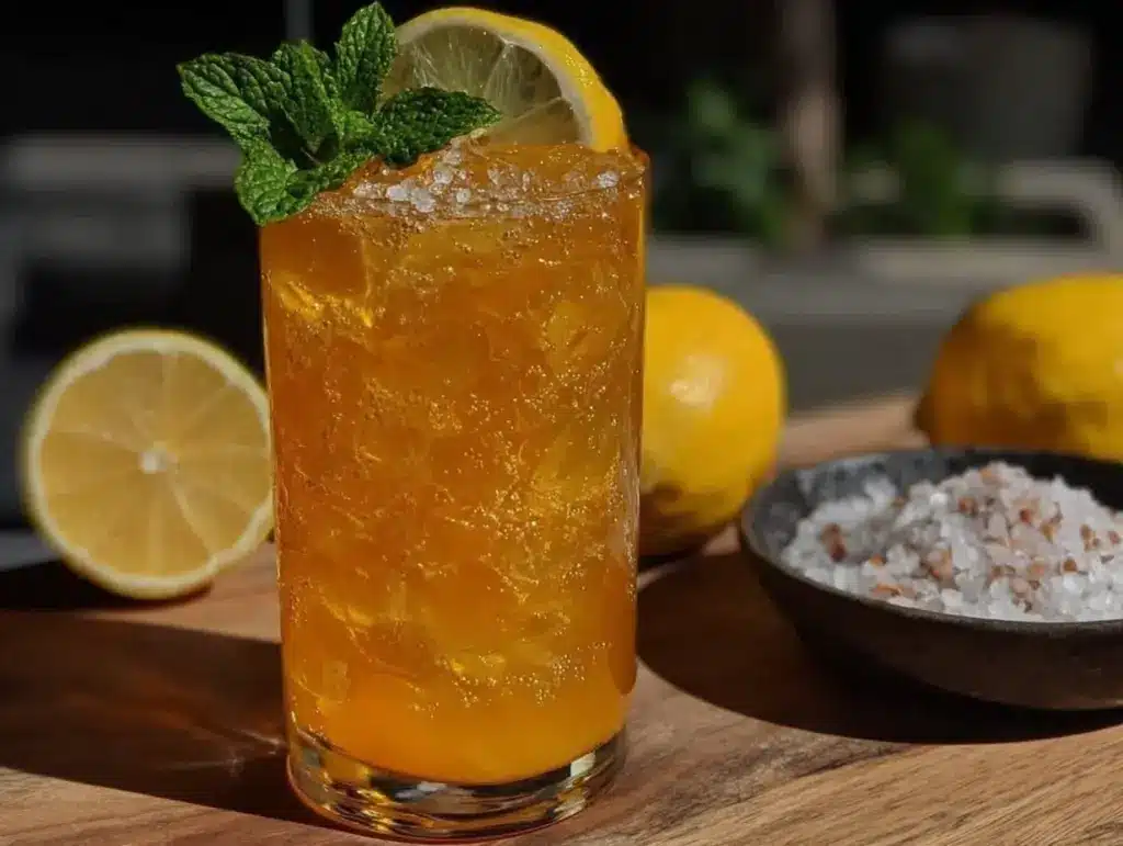 homemade electrolyte drink - featured image