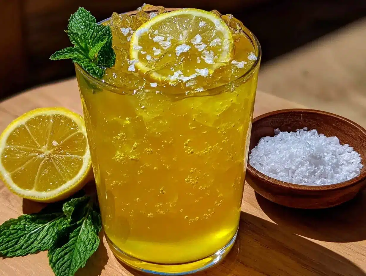 homemade electrolyte drink preparation steps