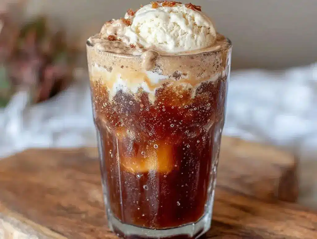 homemade root beer float - featured image
