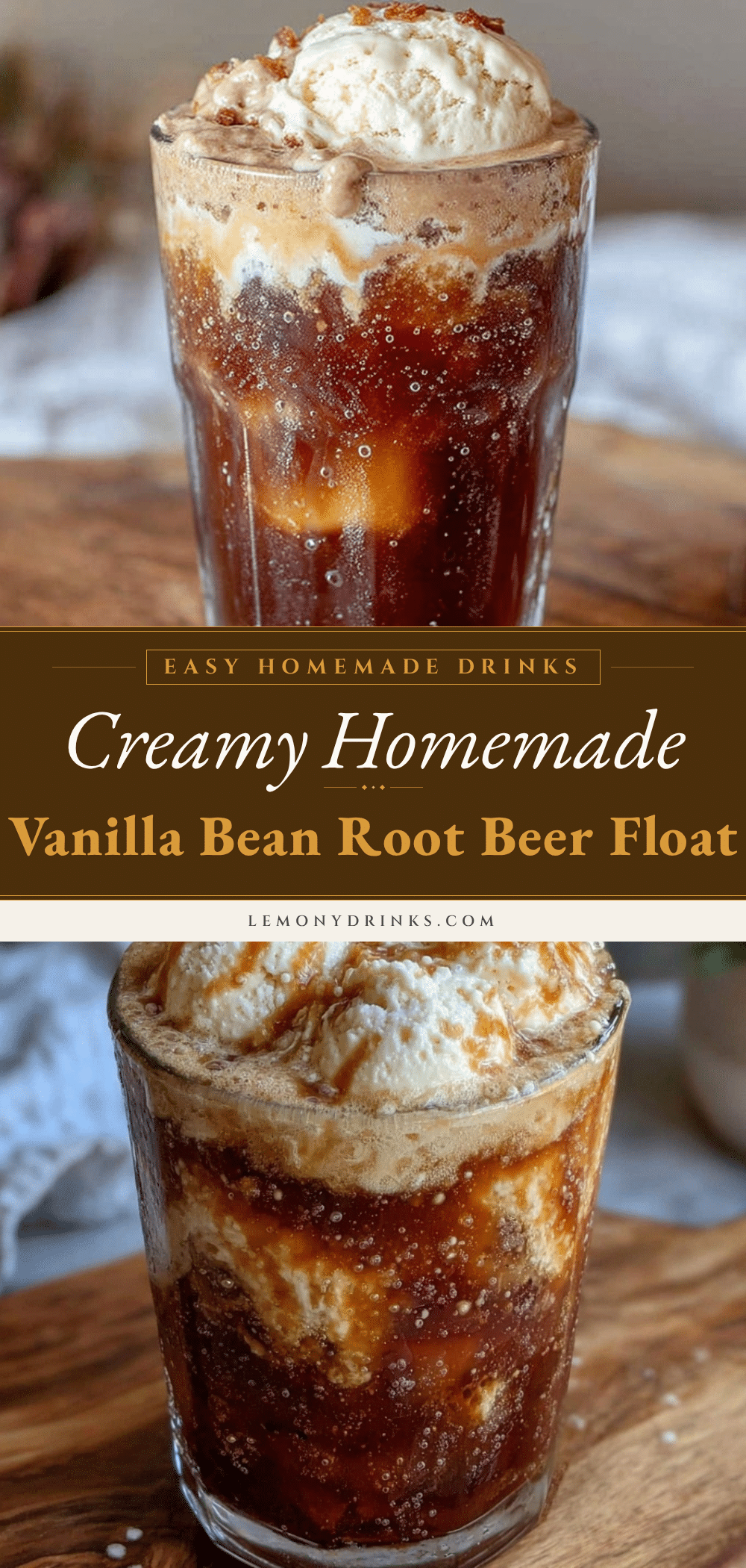 homemade root beer float recipe