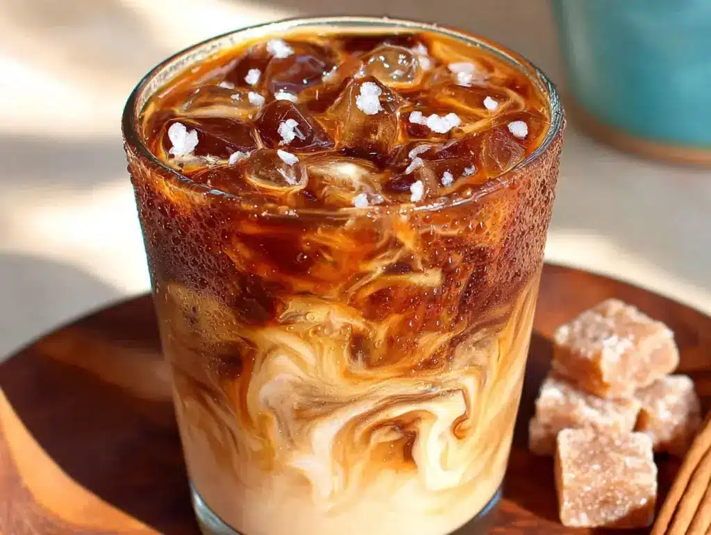 iced brown sugar oat milk shaken espresso - featured image
