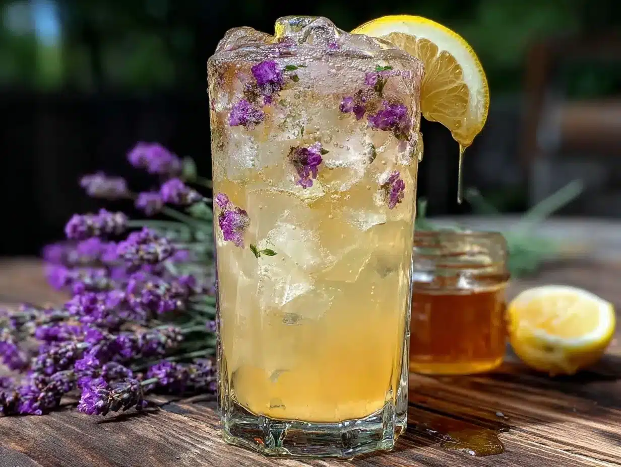 lavender lemonade recipe preparation steps