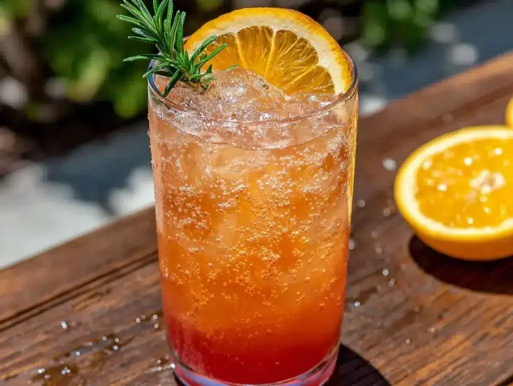 non alcoholic aperol spritz - featured image