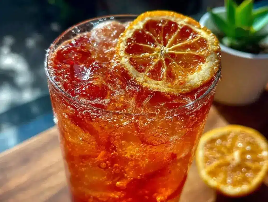 non-alcoholic Aperol Spritz dupe - featured image