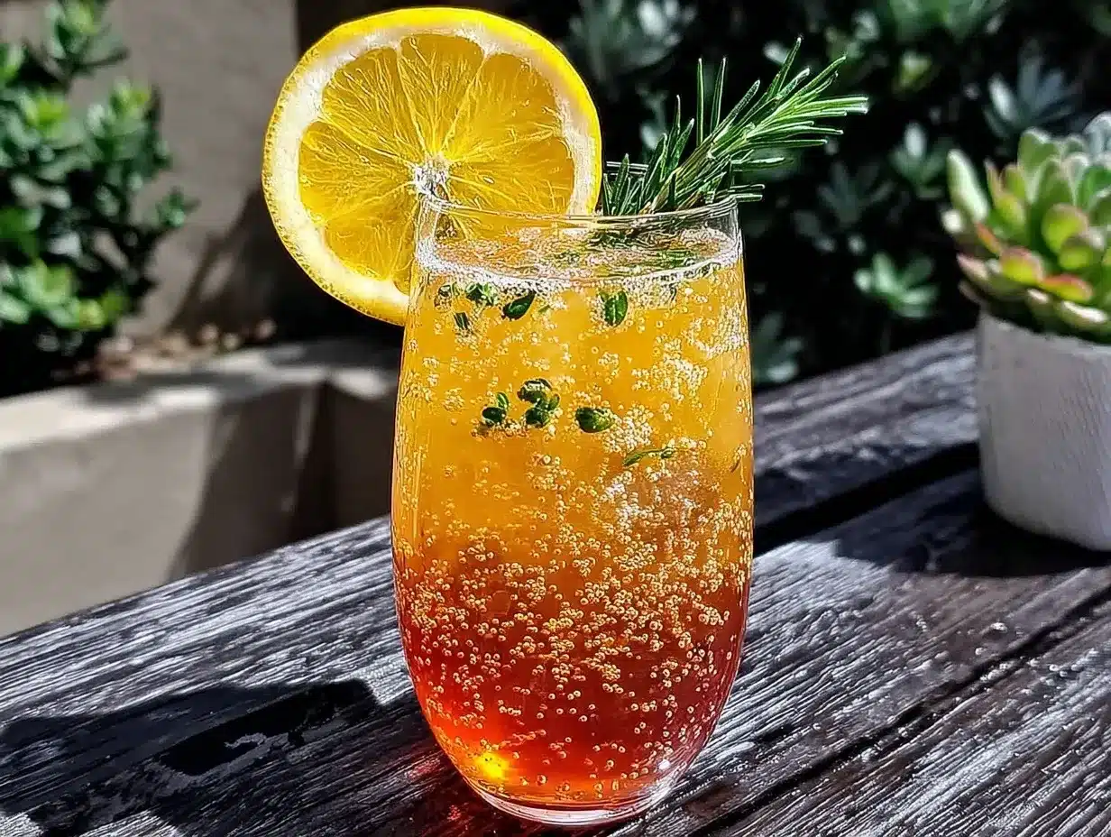 non alcoholic aperol spritz preparation steps