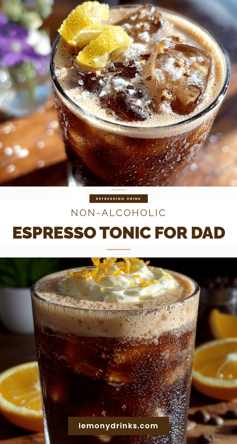 non-alcoholic espresso tonic recipe