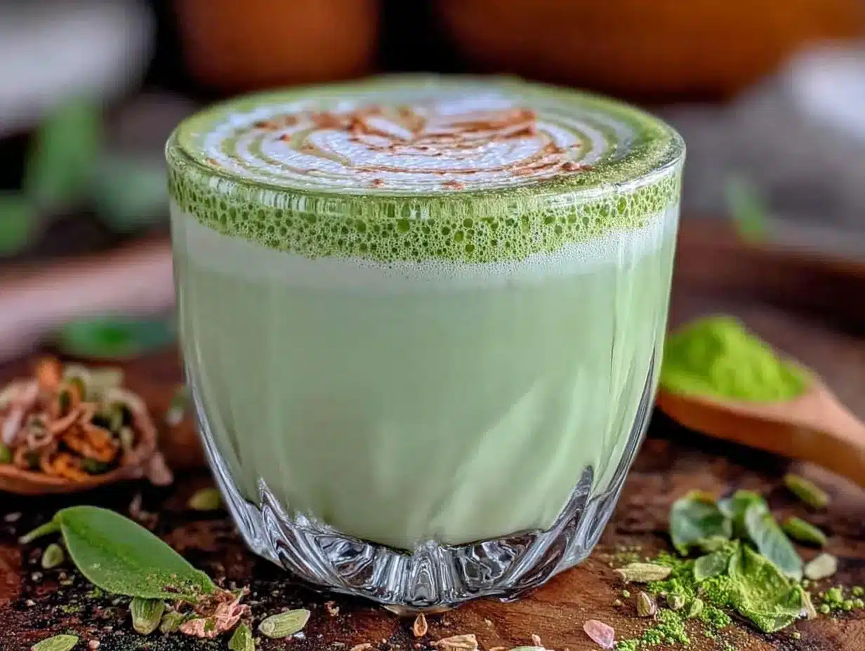 oat milk matcha latte preparation steps