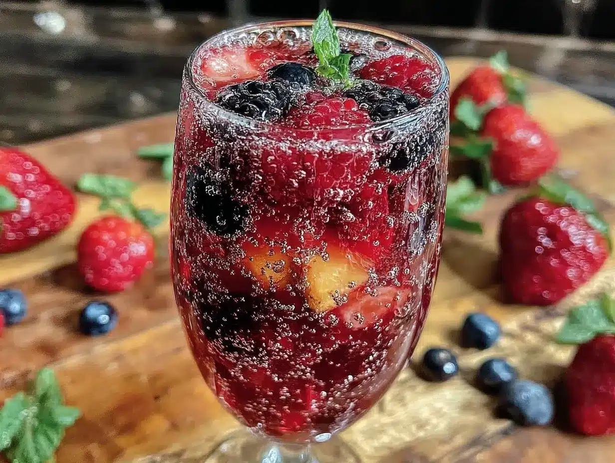patriotic berry sangria preparation steps