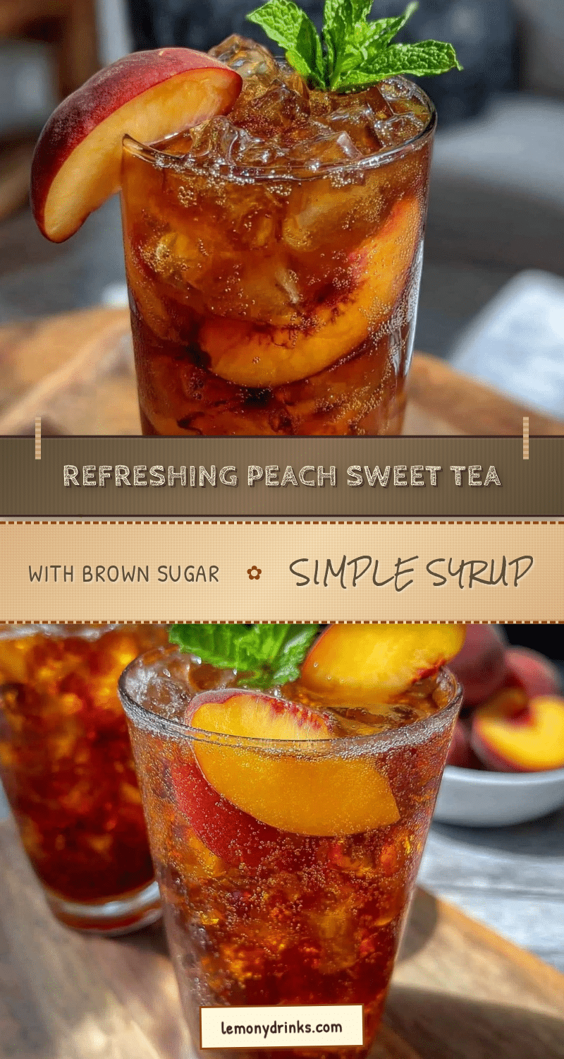 peach sweet tea recipe
