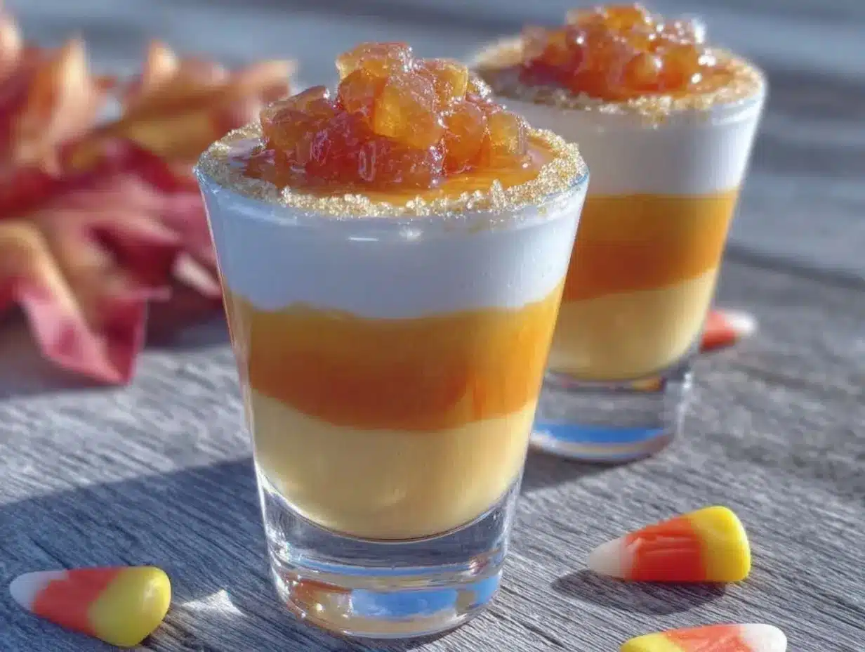 perfect candy corn layered shooter preparation steps