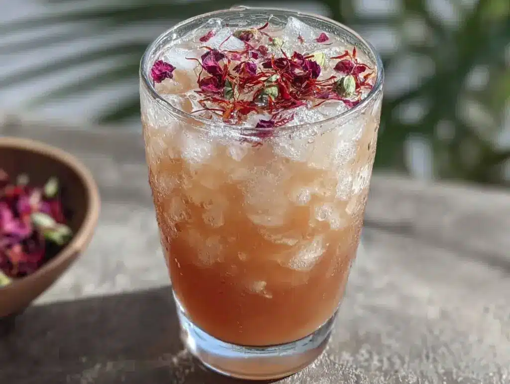 Persian saffron rose water drink - featured image