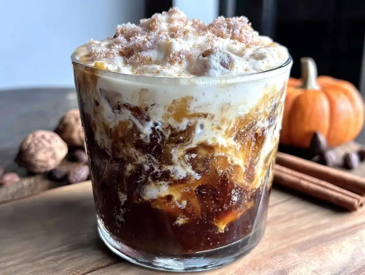 pumpkin cream cold brew preparation steps