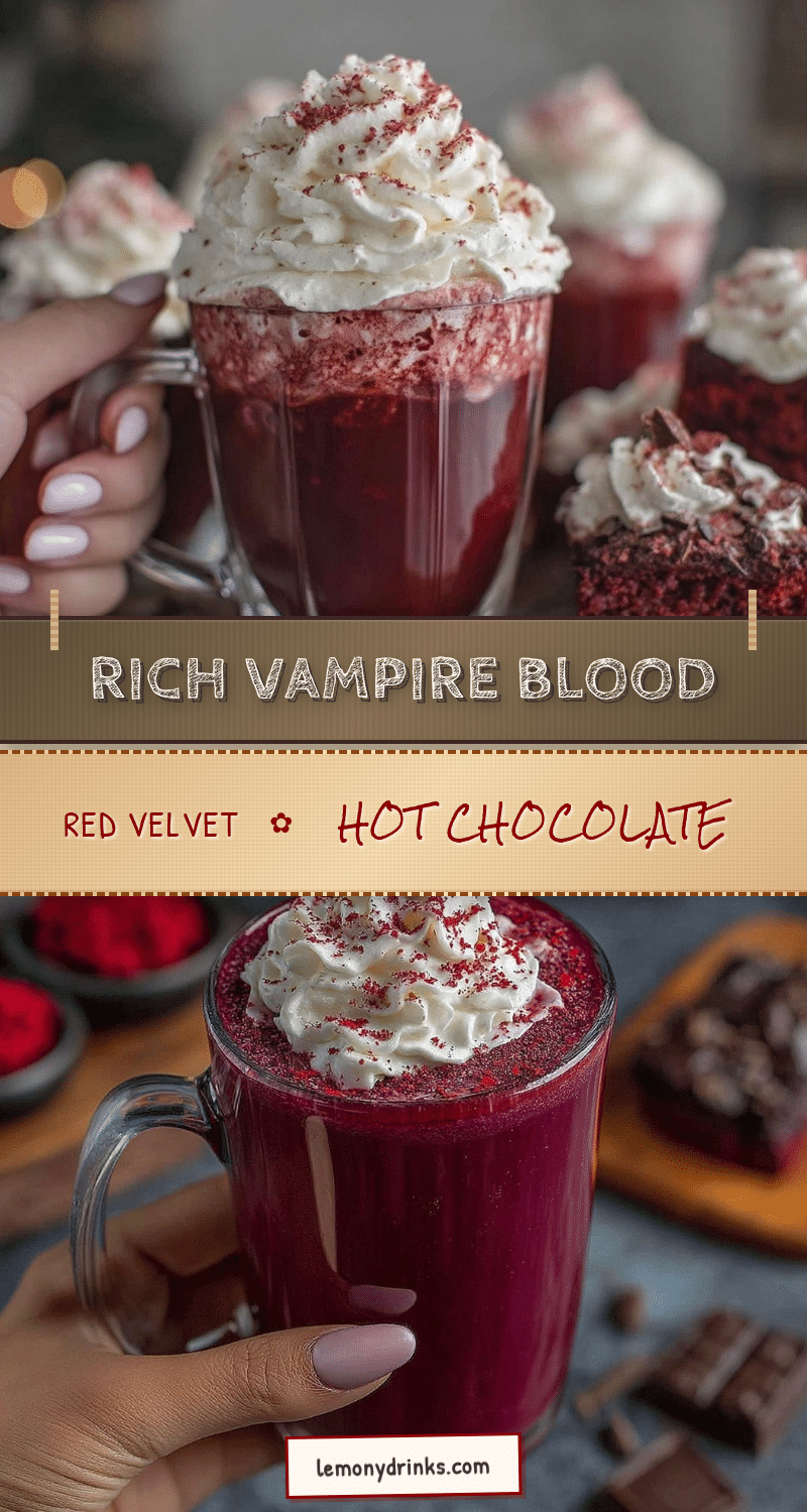 red velvet hot chocolate recipe