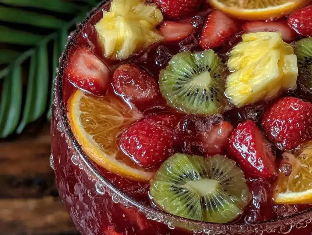 refreshing jungle juice punch - featured image