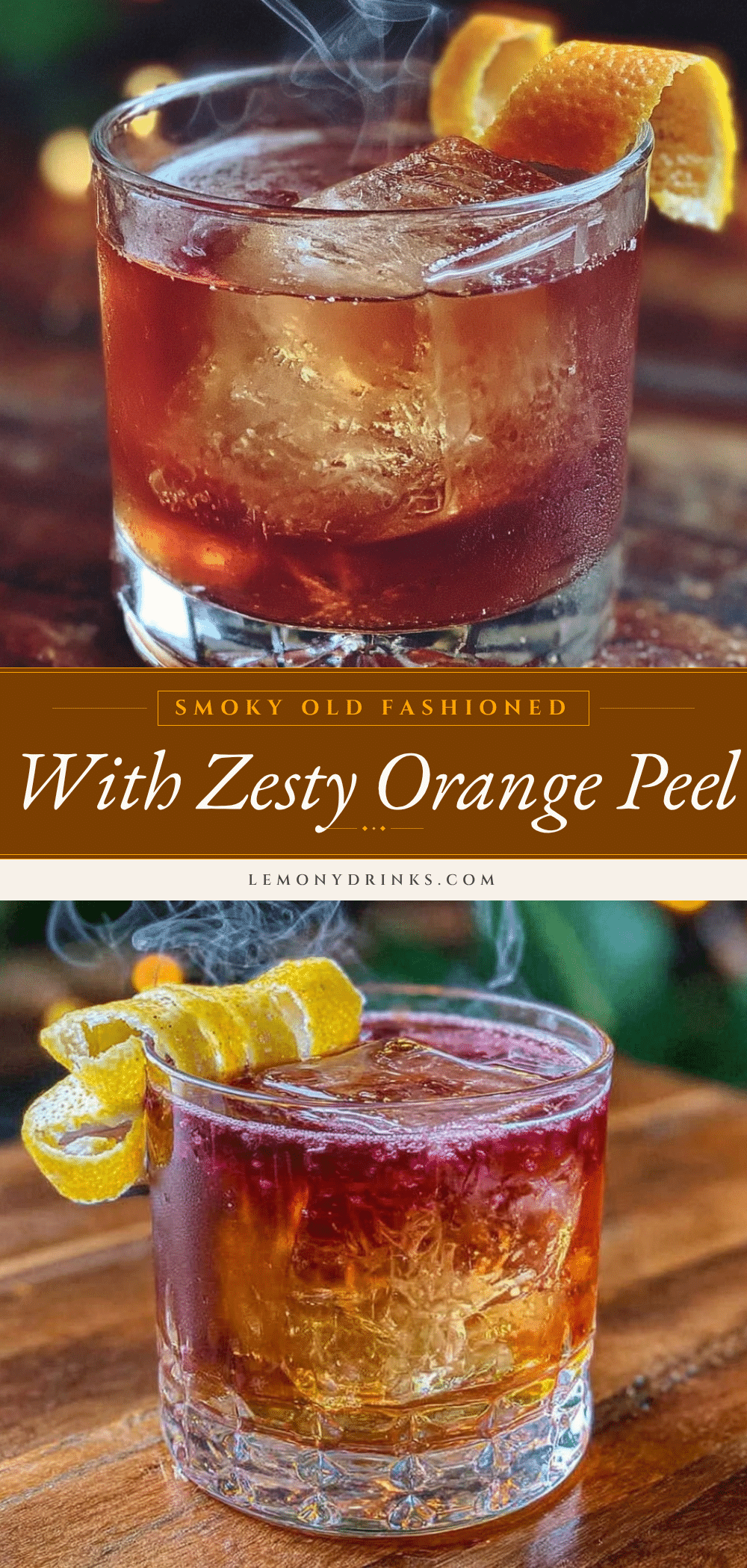 smoky old fashioned recipe