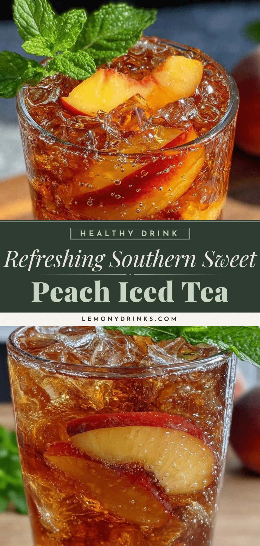 southern sweet peach iced tea recipe
