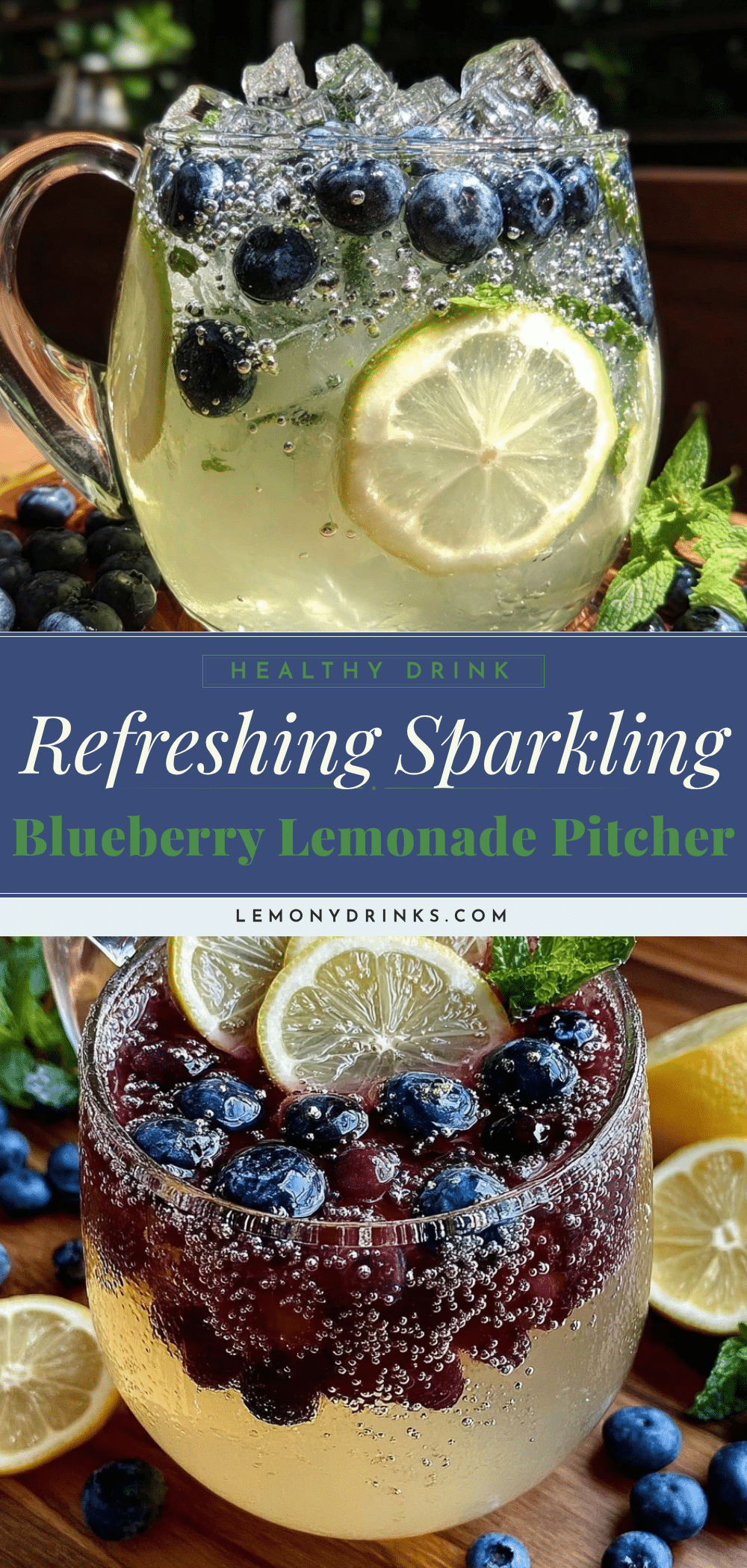 sparkling blueberry lemonade recipe