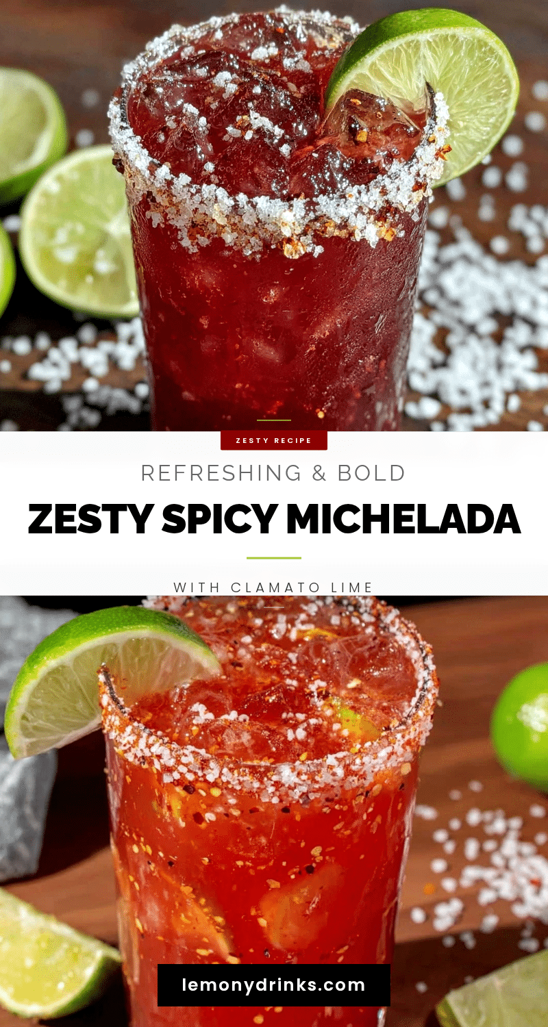 spicy michelada with clamato and lime recipe
