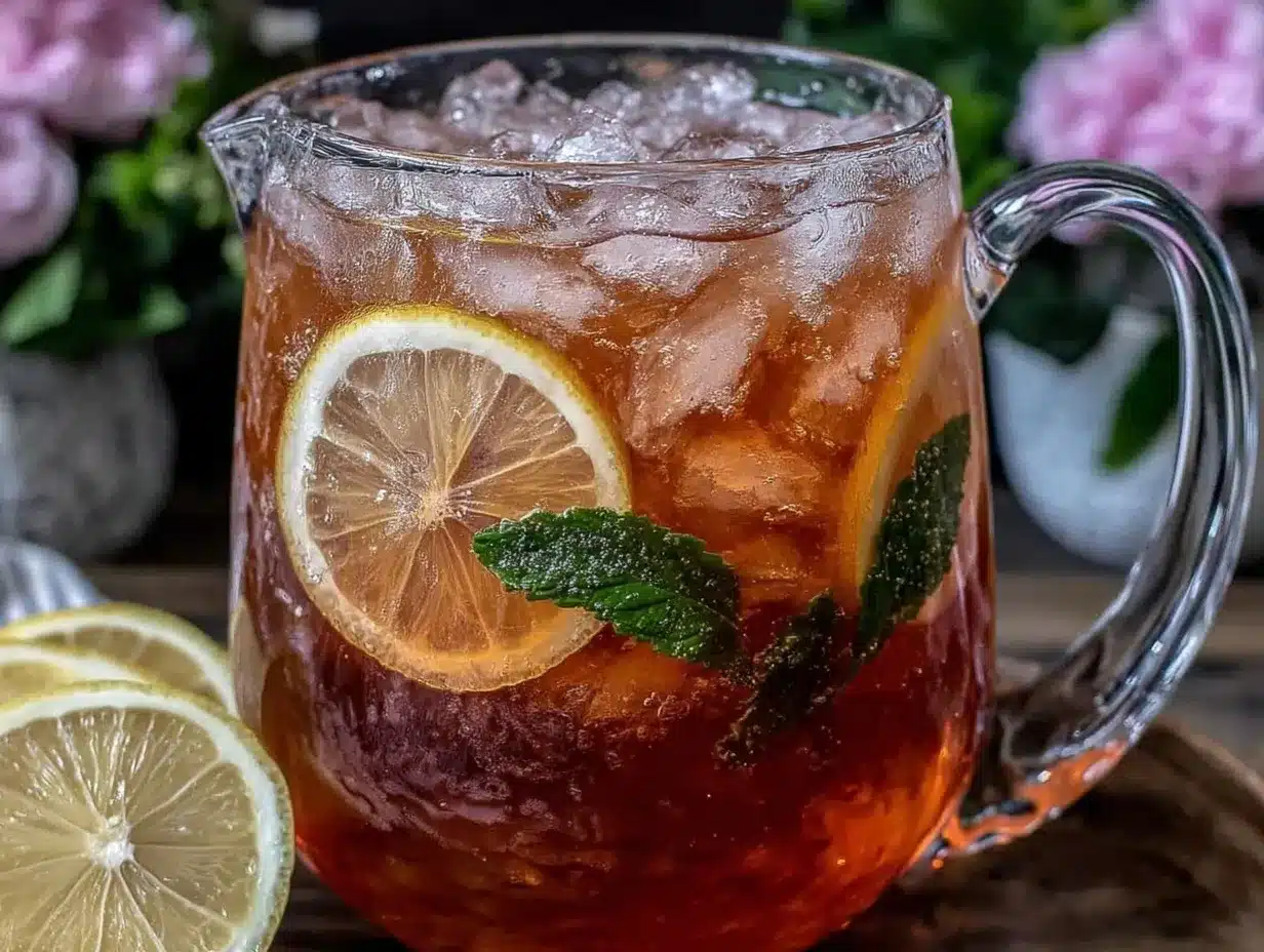 spiked Arnold Palmer pitcher preparation steps