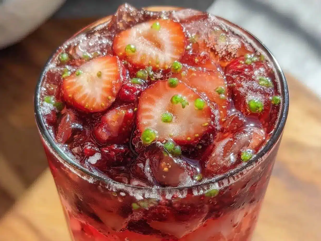 starbucks strawberry açaí refresher dupe preparation steps
