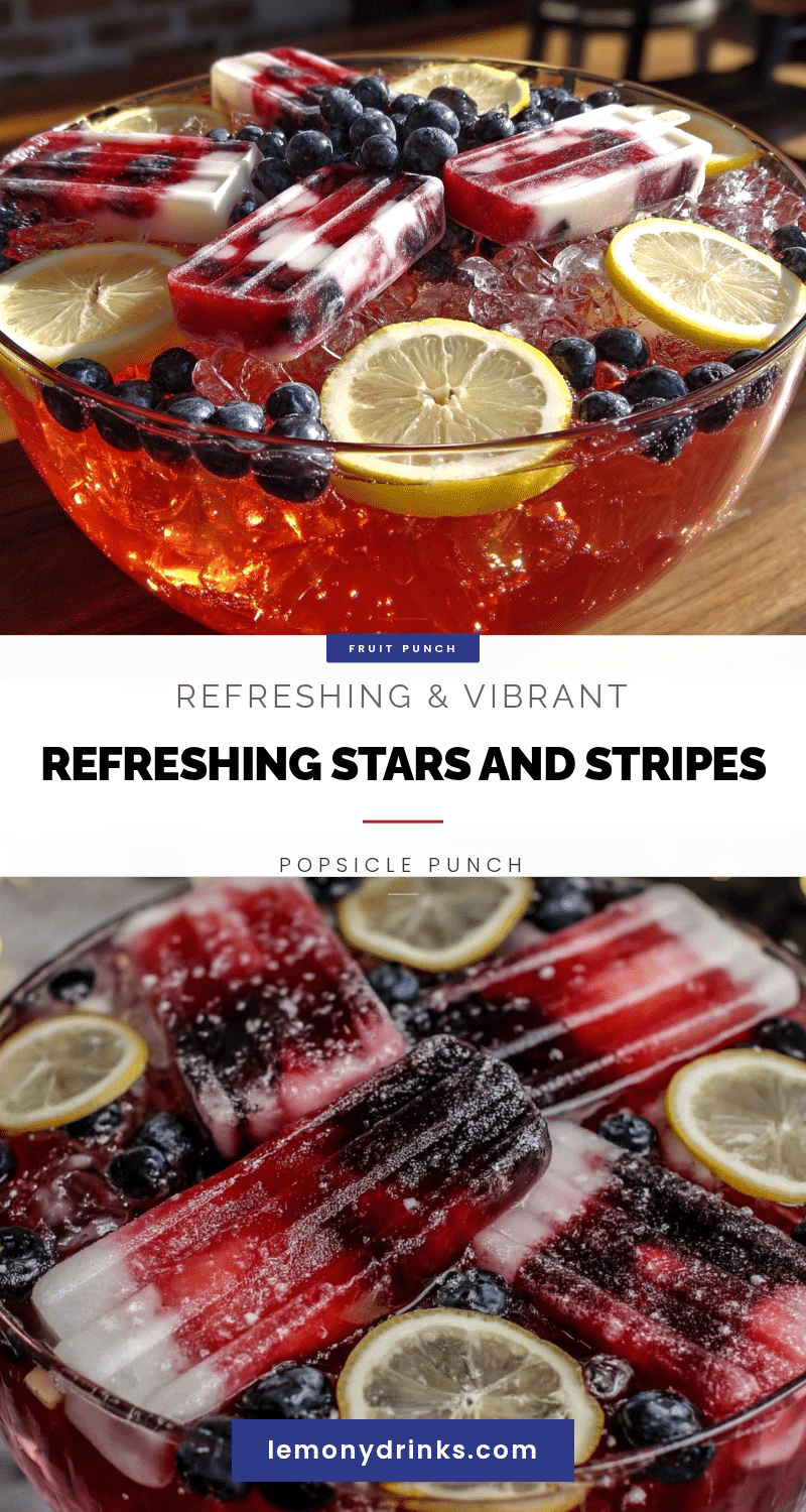 stars and stripes popsicle punch recipe