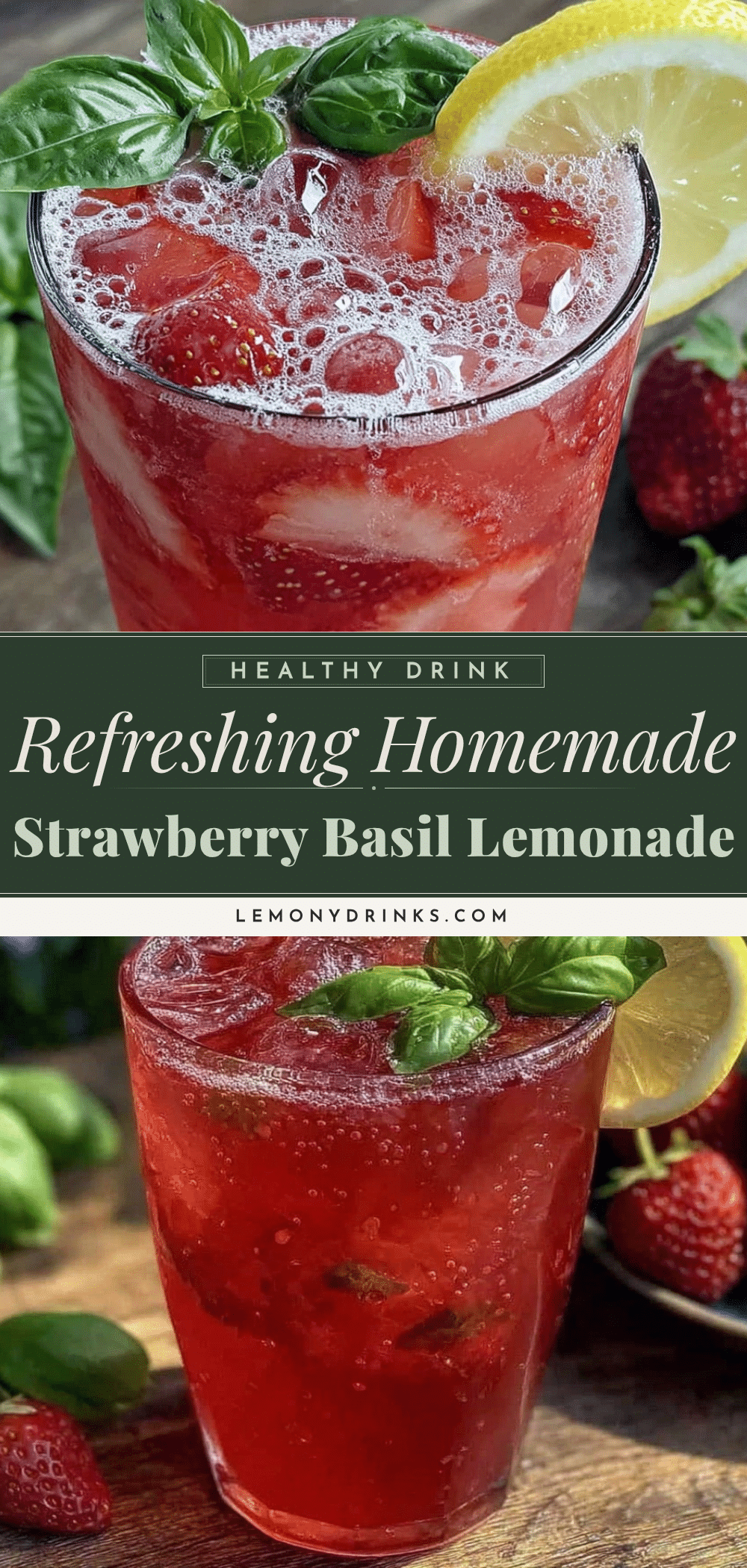 strawberry basil lemonade recipe