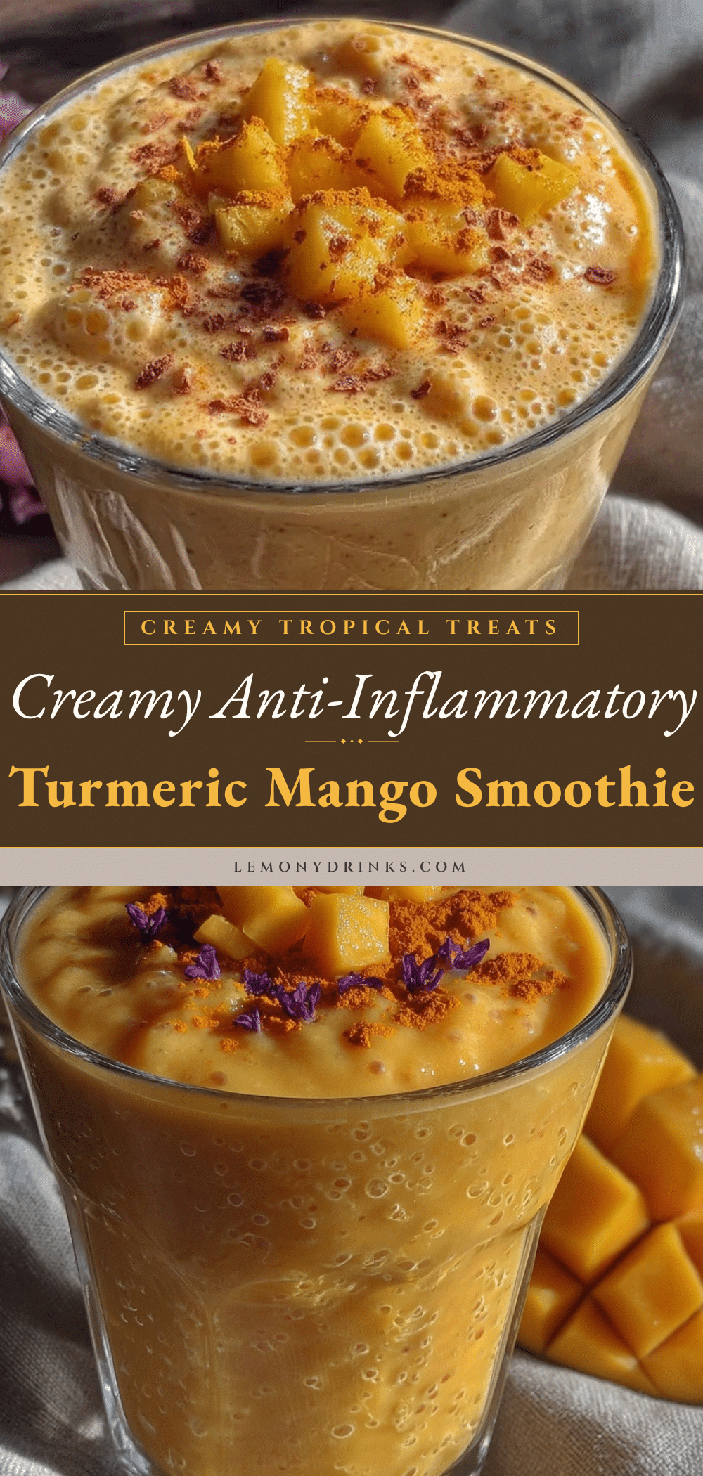 turmeric mango smoothie recipe