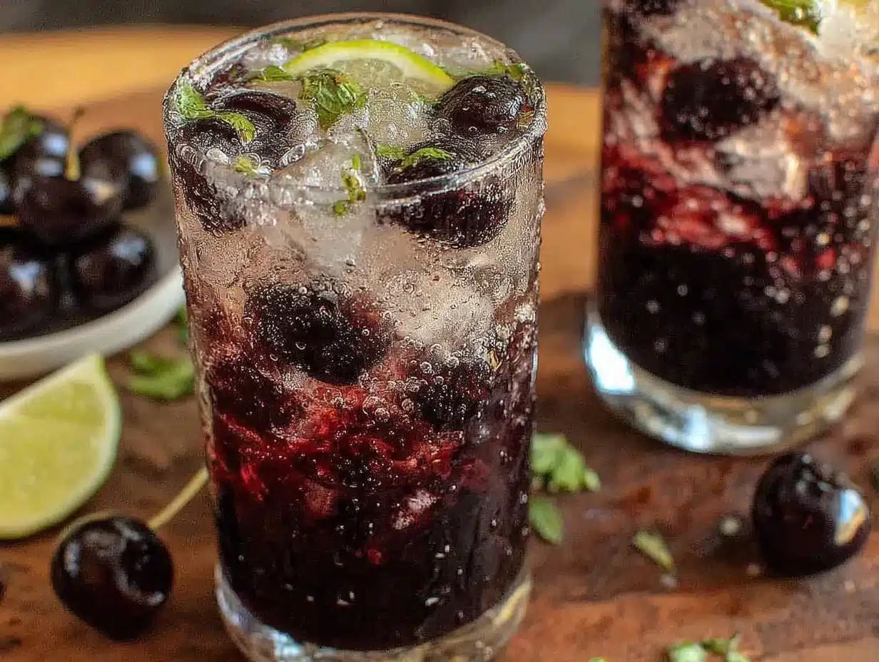 black cherry mojito recipe preparation steps