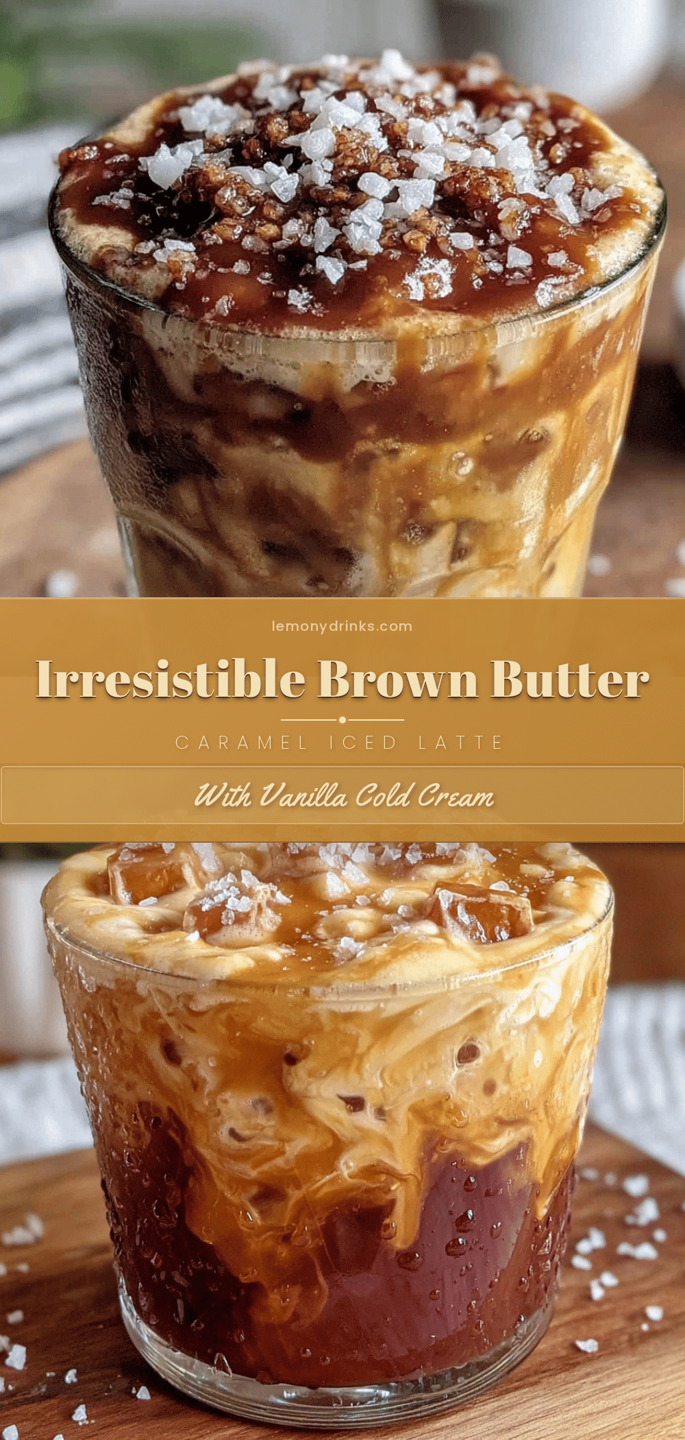 brown butter caramel iced latte recipe