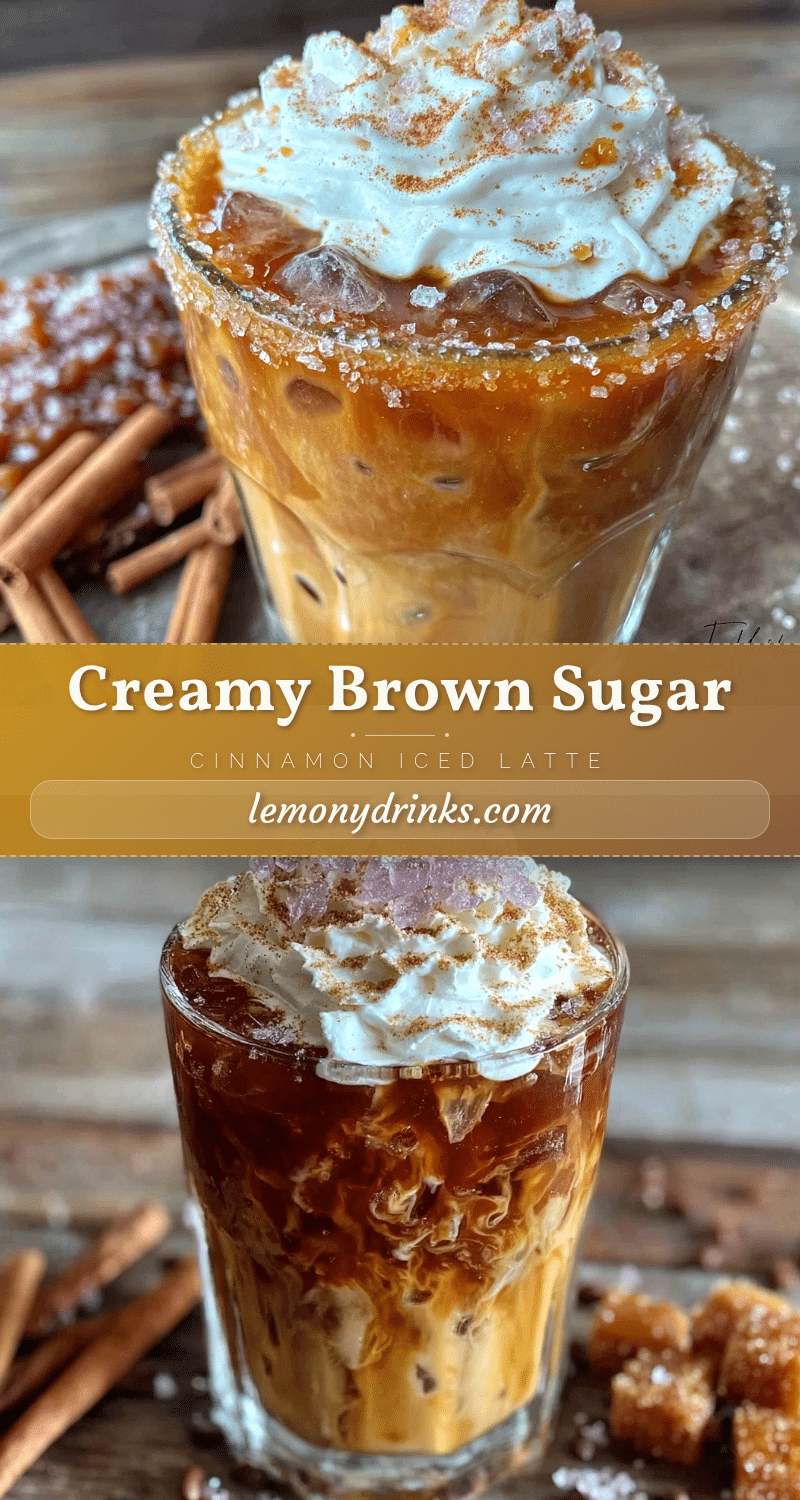 brown sugar cinnamon iced latte recipe
