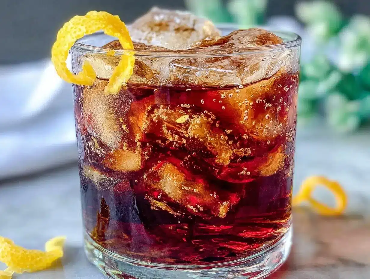 Cold Brew Old Fashioned preparation steps