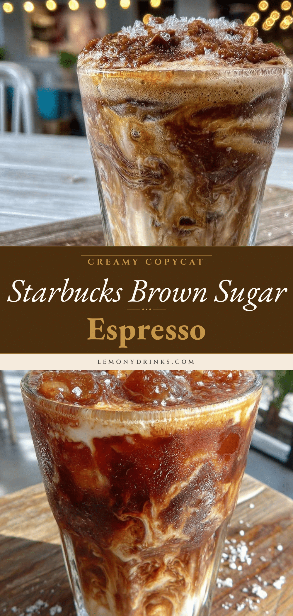 copycat starbucks brown sugar shaken espresso recipe