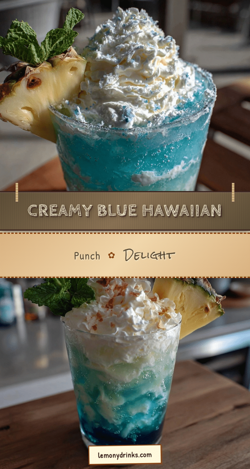 creamy blue hawaiian punch cocktail recipe recipe