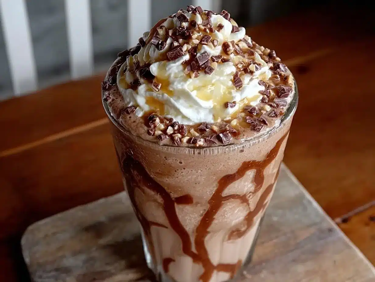 creamy chocolate peanut butter protein shake preparation steps