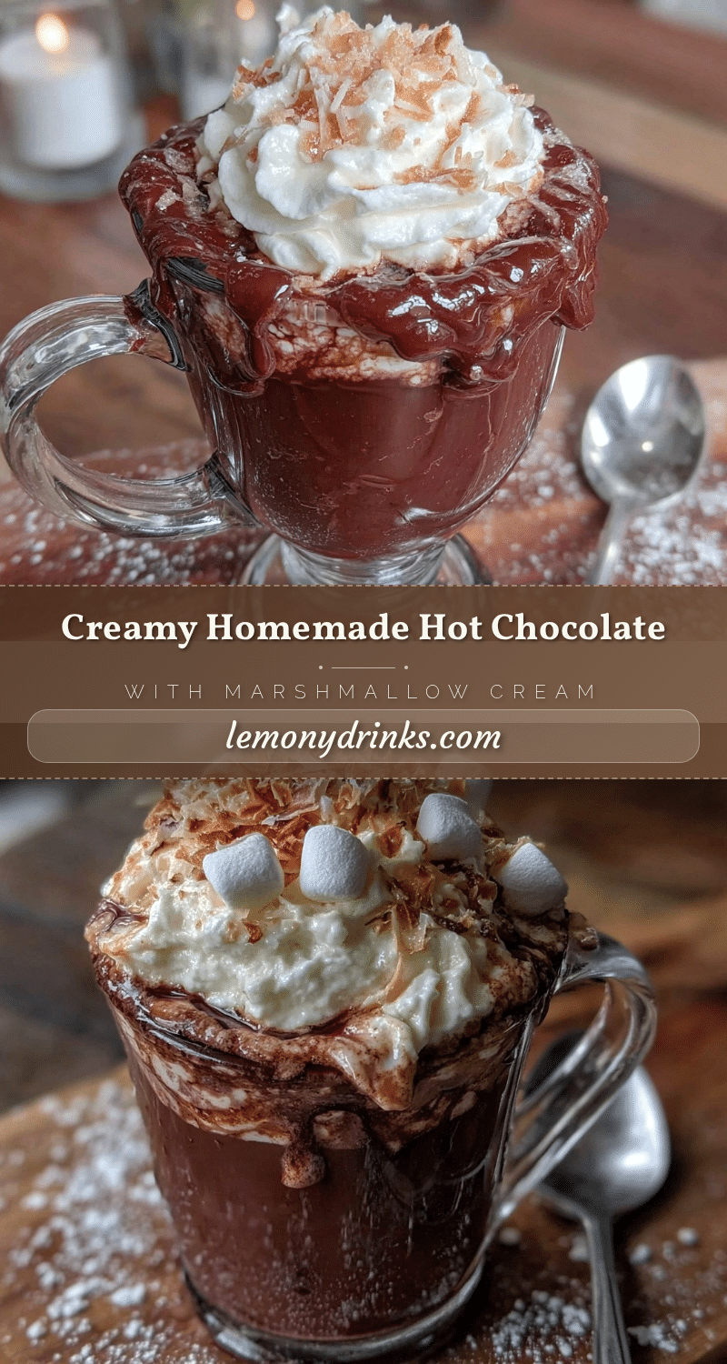 creamy homemade hot chocolate recipe