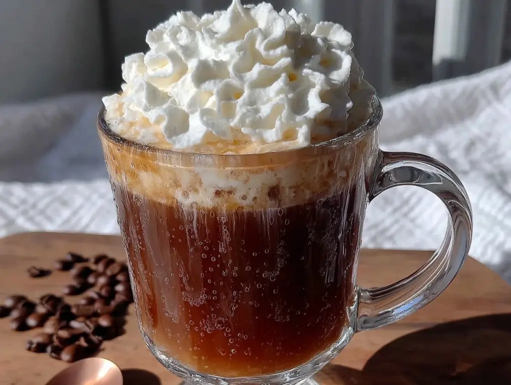 creamy irish coffee - featured image
