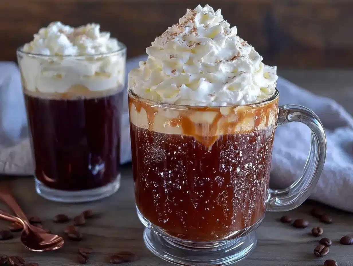 creamy irish coffee preparation steps