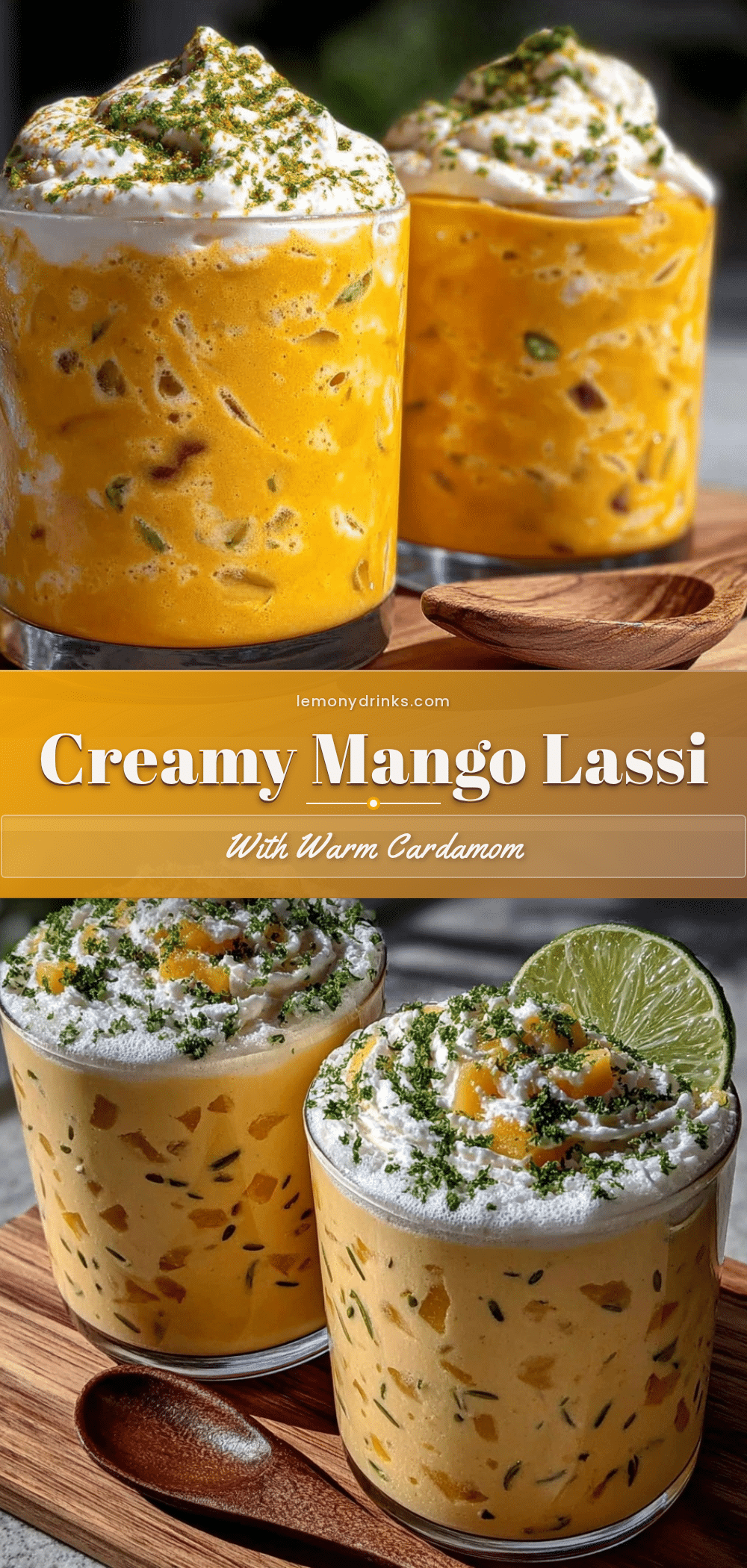 creamy mango lassi recipe