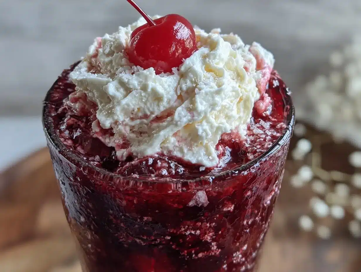 creamy red velvet lemonade preparation steps