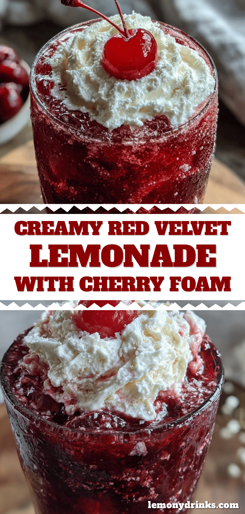 creamy red velvet lemonade recipe